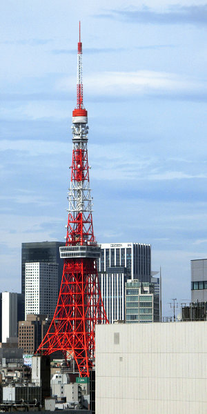 バーティックから眺める東京タワー